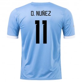 VM 2022 Uruguay D.Nunez 11 Hjemmedrakt