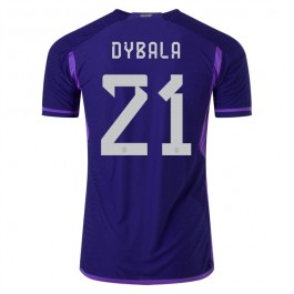 VM i fotball 2022 Argentina Dybala 21 Bortedrakt