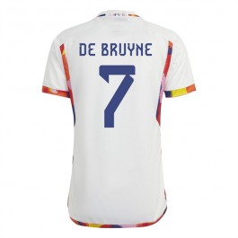 VM i fotball 2022 Belgia De Bruyne 7 Bortedrakt