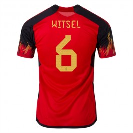 VM i fotball 2022 Belgia Witsel 6 Hjemmedrakt