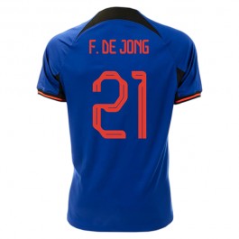 VM i fotball 2022 Nederland F. De Jong 21 Bortedrakt