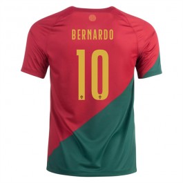 VM i fotball 2022 Portugal Bernardo 10 Hjemmedrakt