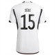 VM i fotball 2022 Tyskland Sule 15 Hjemmedrakt