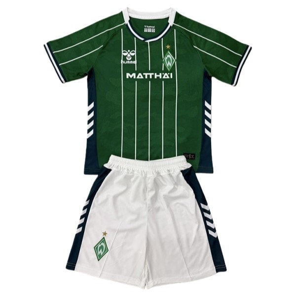 Werder Bremen Hjemmedraktsett Barn 2025-2026 Fotballdrakter Werder Bremen Hjemmedraktsett Barn 2025-2026 Fotballdrakter