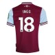 West Ham United Ings 18 Hjemmedrakt 2024-2025 Fotballdrakter