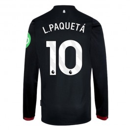 West Ham United L.Paquetá 10 Bortedrakt 2024-2025 L/S Fotballdrakter