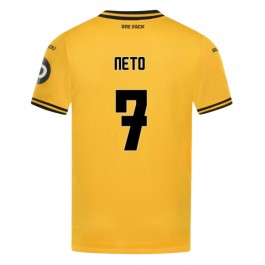 Wolves FC Neto 7 Hjemmedrakt 2024-2025 Fotballdrakter